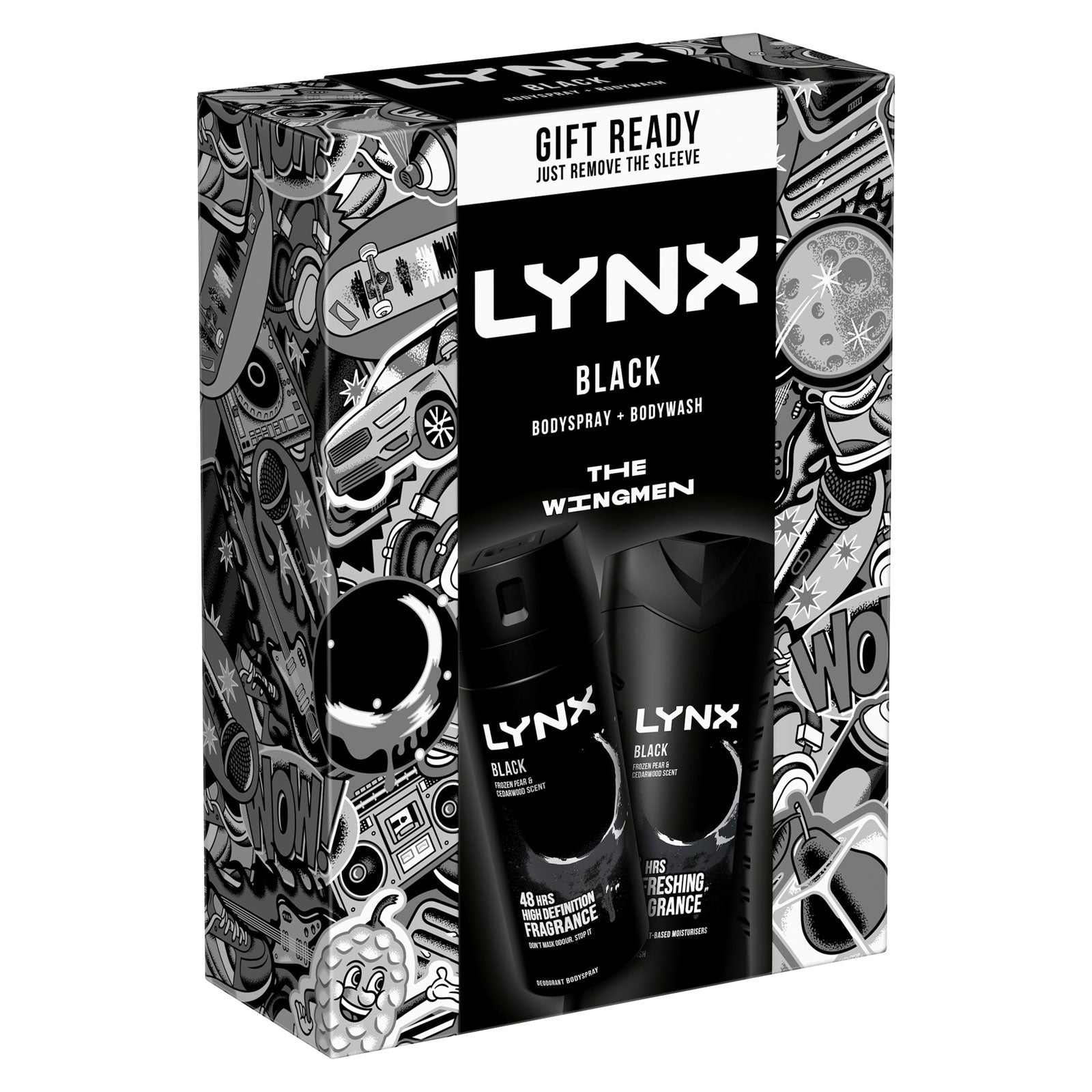 Buy Lynx Duo Gift Set Bodyspray 150ml and Bodywash225ml - Premium Quality Toiletries Online - Product Image Buy Lynx Duo Gift Set Bodyspray 150ml and Bodywash225ml - Premium Quality Toiletries Online - Product Image